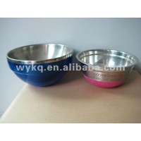 3000ml good quality and cheap salad bowl/ice bucket/wine cooler/beer tube with silicone