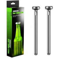 Fashionable beer chiller stick glycol beer bottle instant beer bongs chiller cooler